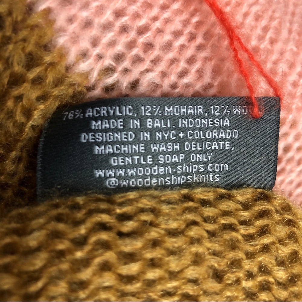 Wooden Ships Sweater Desertscape Wool Mohair - Picture 8 of 8